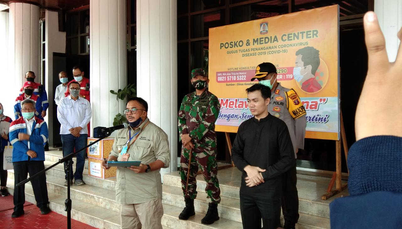 Press rilis Covid-19 Balikpapan.