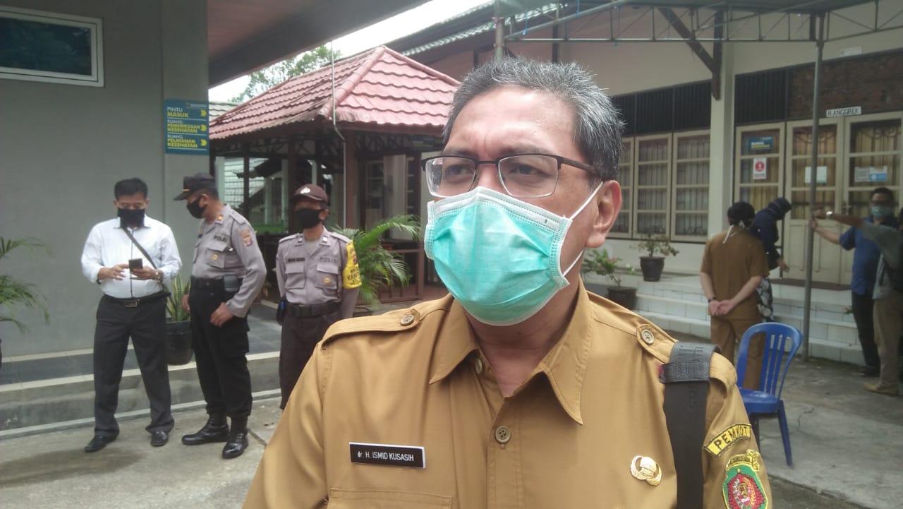 Plt Kepala Dinas Kesehatan Samarinda, Ismed Kusasih. Dikonfirmasi Senin (4/5/2020)