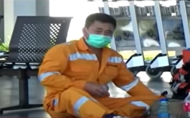 TKA China mengamuk di Bandara Banyuwangi/ IST