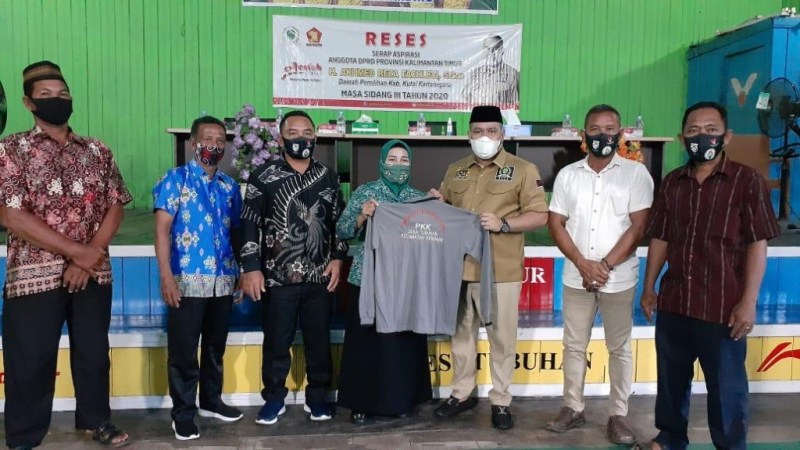 Akhmed Reza Fachlevi dalam kunjungan di masa reses/ IST