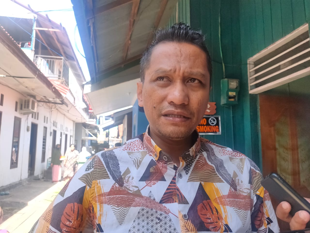 Nidya Listiyono, Anggota Komisi II DPRD Kaltim saat diwawancara awak media, Rabu (4/11/2020)