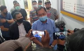 Zairin Zain usai memberikan keterangan di Bawaslu Samarinda/ IST