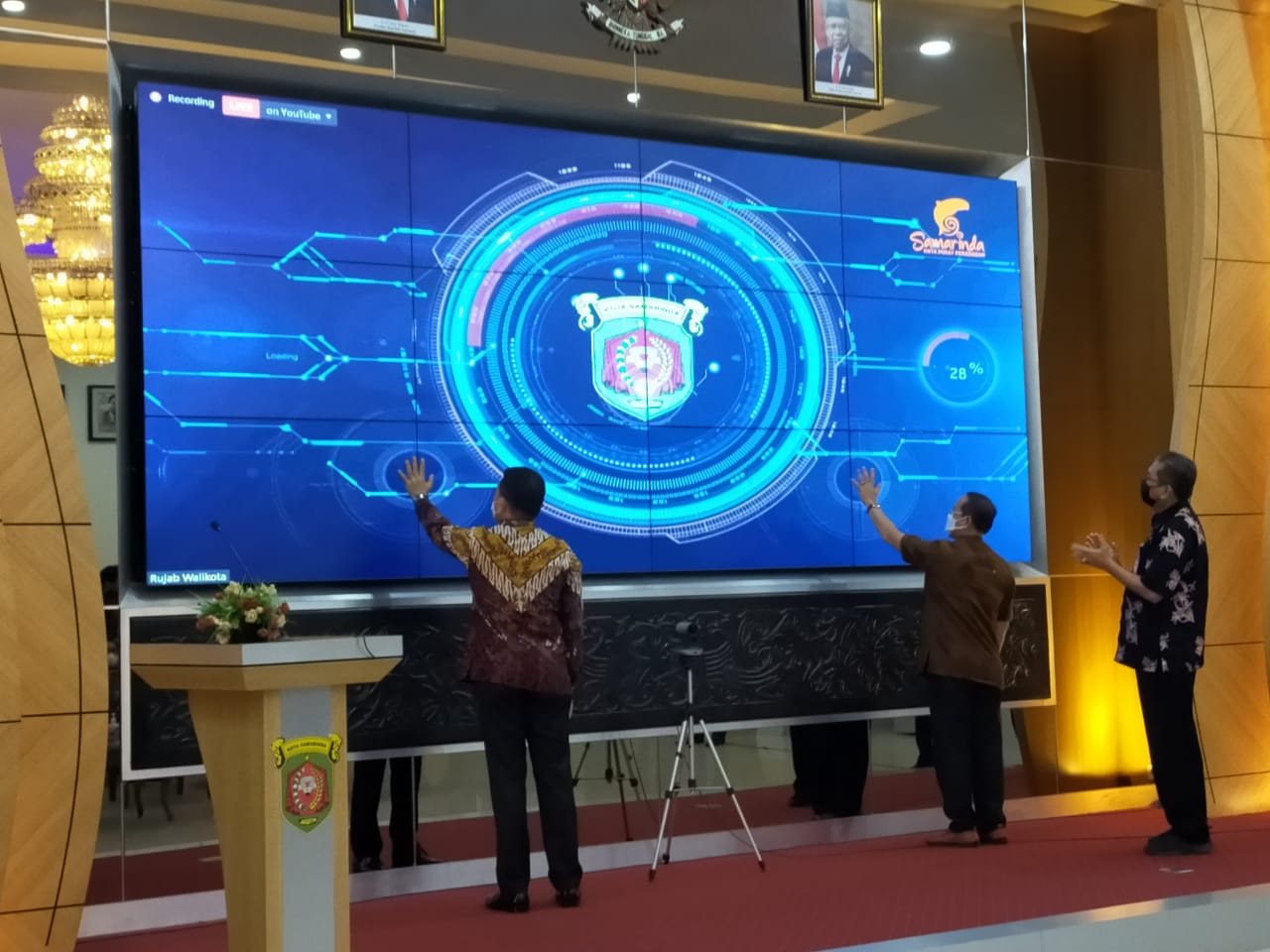 program Probebaya oleh Wali Kota dan Wakil Wali Kota Samarinda, Andi Harun-Rusmadi, Jumat (4/6/2021).