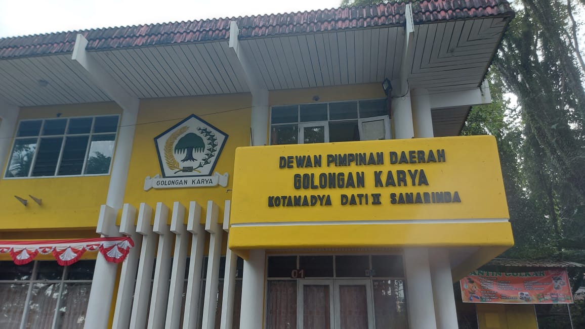 Kantor DPD Golkar Samarinda/ IST